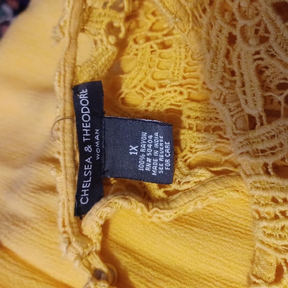 Golden yellow top - Picture 6 of 6